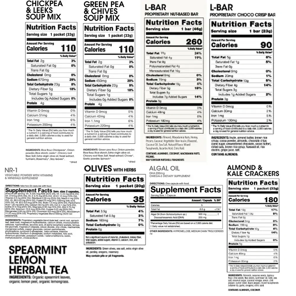 Product image for Reset 1-Day Nutrition Kit (Green Pea &amp; Chives and Chickpea &amp; Leeks ProLon Soups).