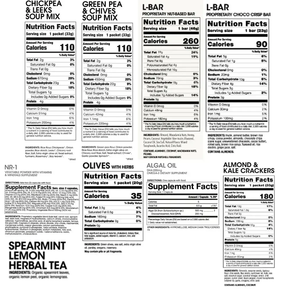 Product image for Reset 1-Day Nutrition Kit (Green Pea &amp; Chives and Chickpea &amp; Leeks ProLon Soups).