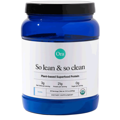 So Lean & So Clean, Plant Protein, Vanilla 600 Grams