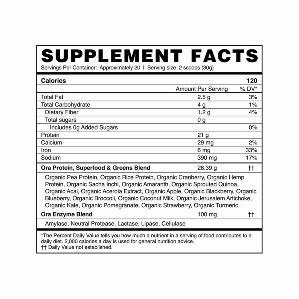 Product image for So Lean &amp; So Clean: Protein Powder - Vanilla Chai.