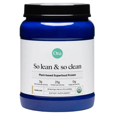 So Lean & So Clean: Protein Powder - Vanilla Chai 600 Grams