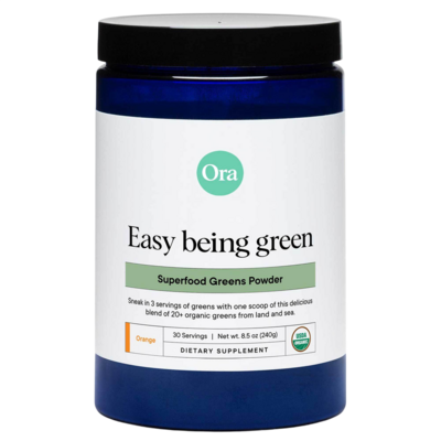 Easy Being Green: Greens Powder - Orange 240 Grams