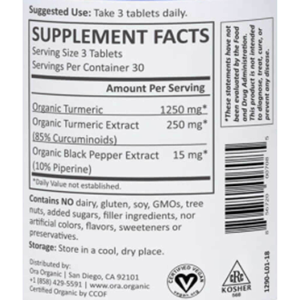 Product image for You're Golden: Turmeric Tablets.