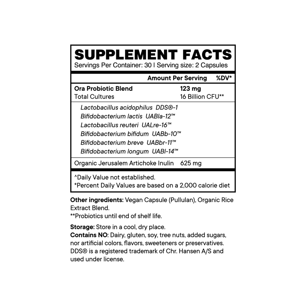 Product image for Trust Your Gut Probiotic Capsules.