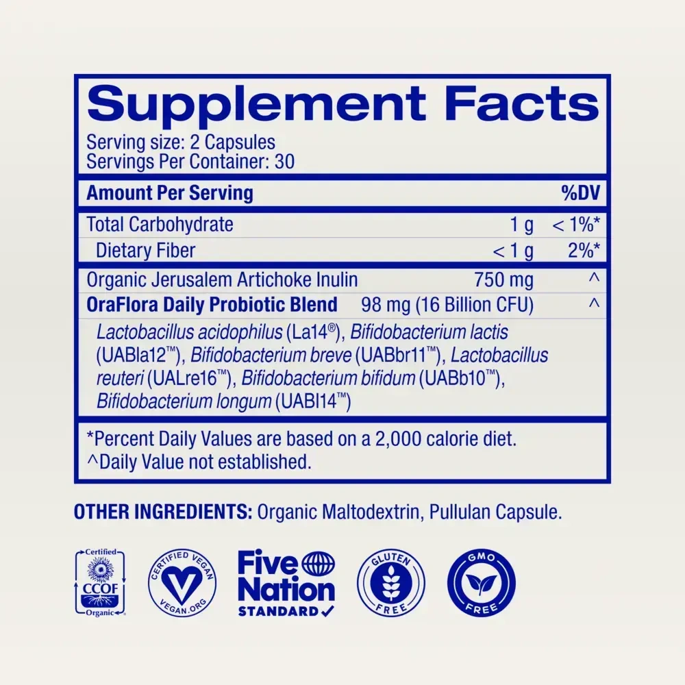 Product image for Trust Your Gut Probiotic Capsules.