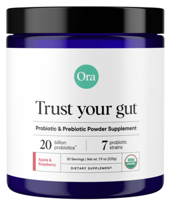Trust Your Gut Probiotic Powder - Apple Raspberry 225 Grams