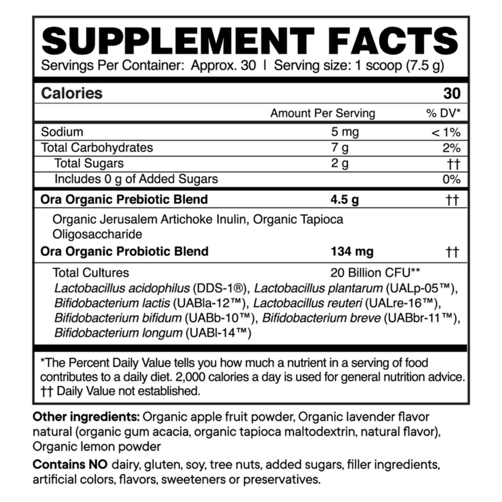 Product image for Trust Your Gut Probiotic Powder - Lavender Lemonade.