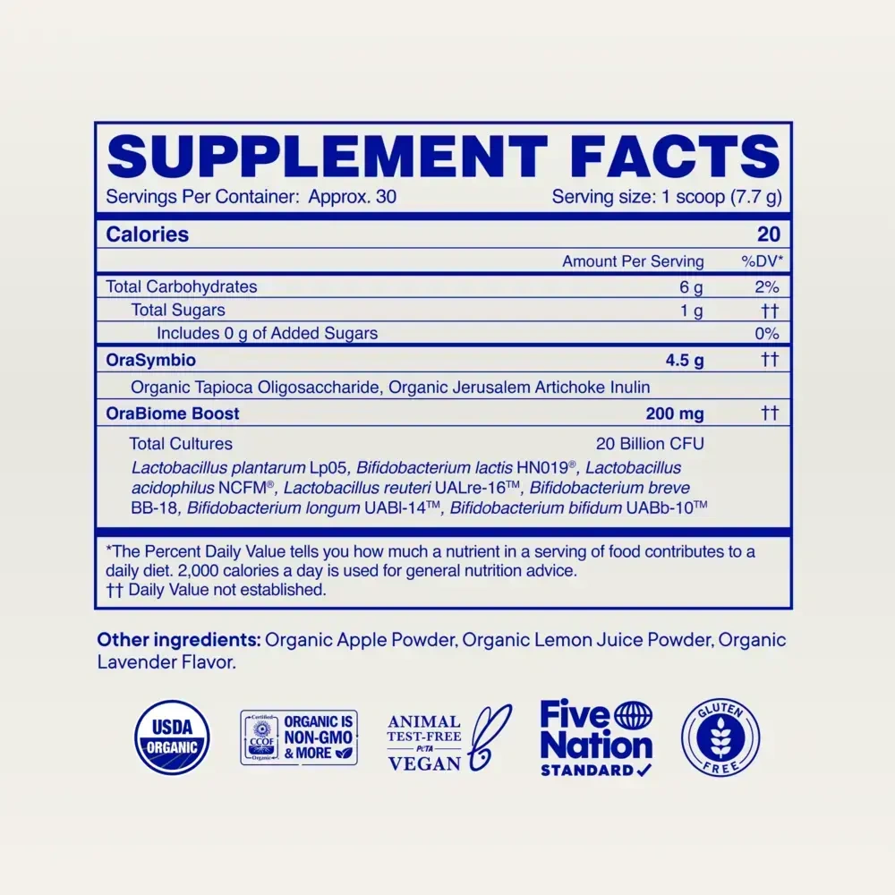 Product image for Trust Your Gut Probiotic Powder - Lavender Lemonade.