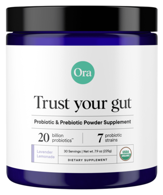 Trust Your Gut Probiotic Powder - Lavender Lemonade 225 Grams