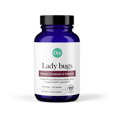 Lady Bugs: Women's Probiotic Capsules 60 capsules