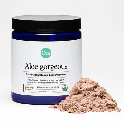Aloe Gorgeous: Vegan Collagen Booster - Chocolate 246 Grams