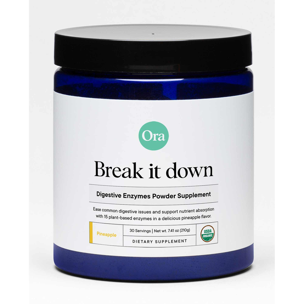 Break It Down: Digestive Enzymes Powder, Pineapple product image