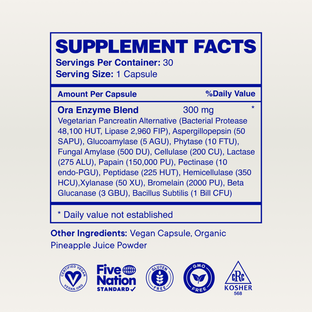 Product image for Break It Down: Digestive Enzymes Capsules.
