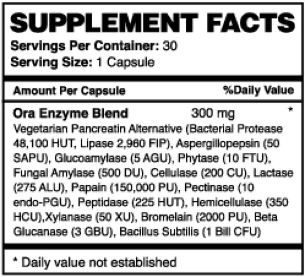 Product image for Break It Down: Digestive Enzymes Capsules.