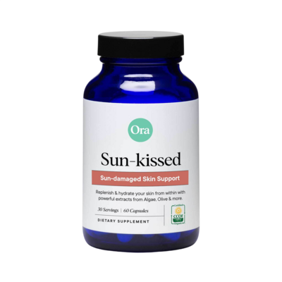 Sun-kissed: Sun-damaged Skin Support Capsules (60 capsules) Product image for Sun-kissed: Sun-damaged Skin Support Capsules (60 capsules). Discontinued.
