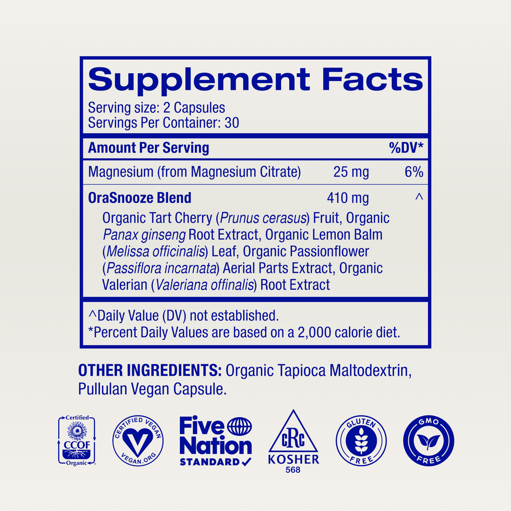 Product image for You're A Knockout: Sleep &amp; Stress Support Capsules.