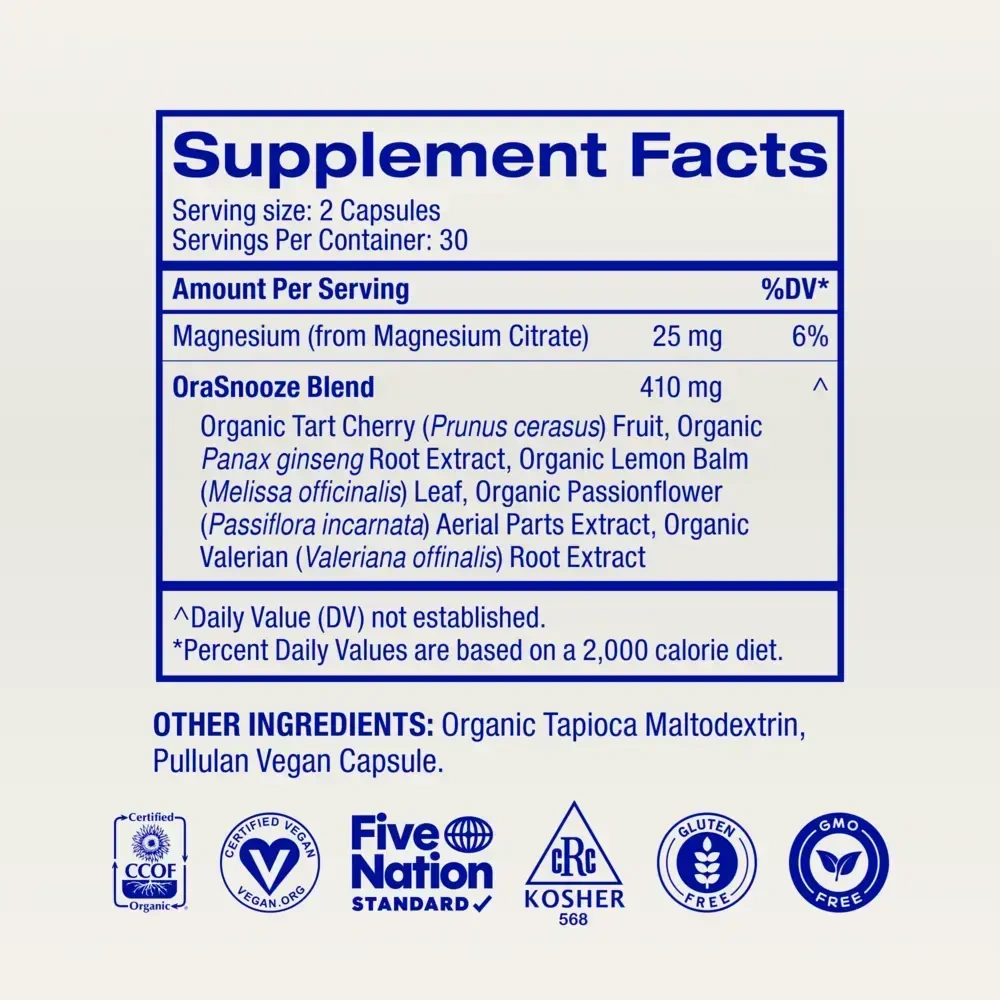 Product image for You're A Knockout: Sleep &amp; Stress Support Capsules.