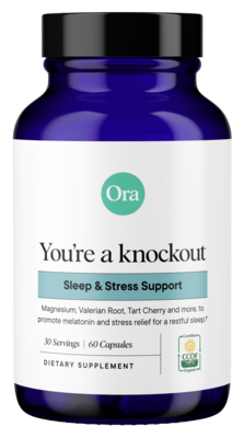 You're A Knockout: Sleep & Stress Support Capsules 60 capsules