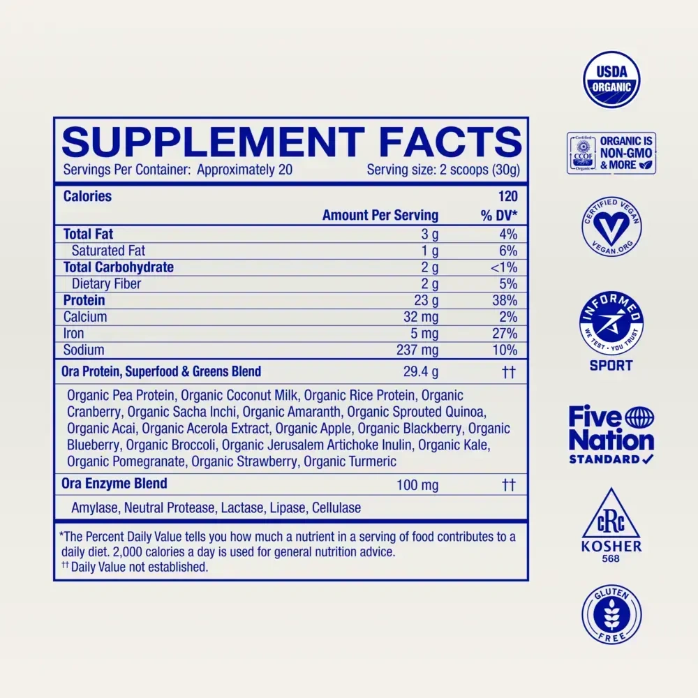 Product image for So Lean &amp; So Clean, Plant Protein, Unsweetened.