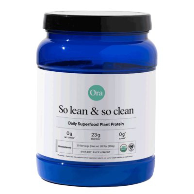 So Lean & So Clean, Plant Protein, Unsweetened 594 Grams