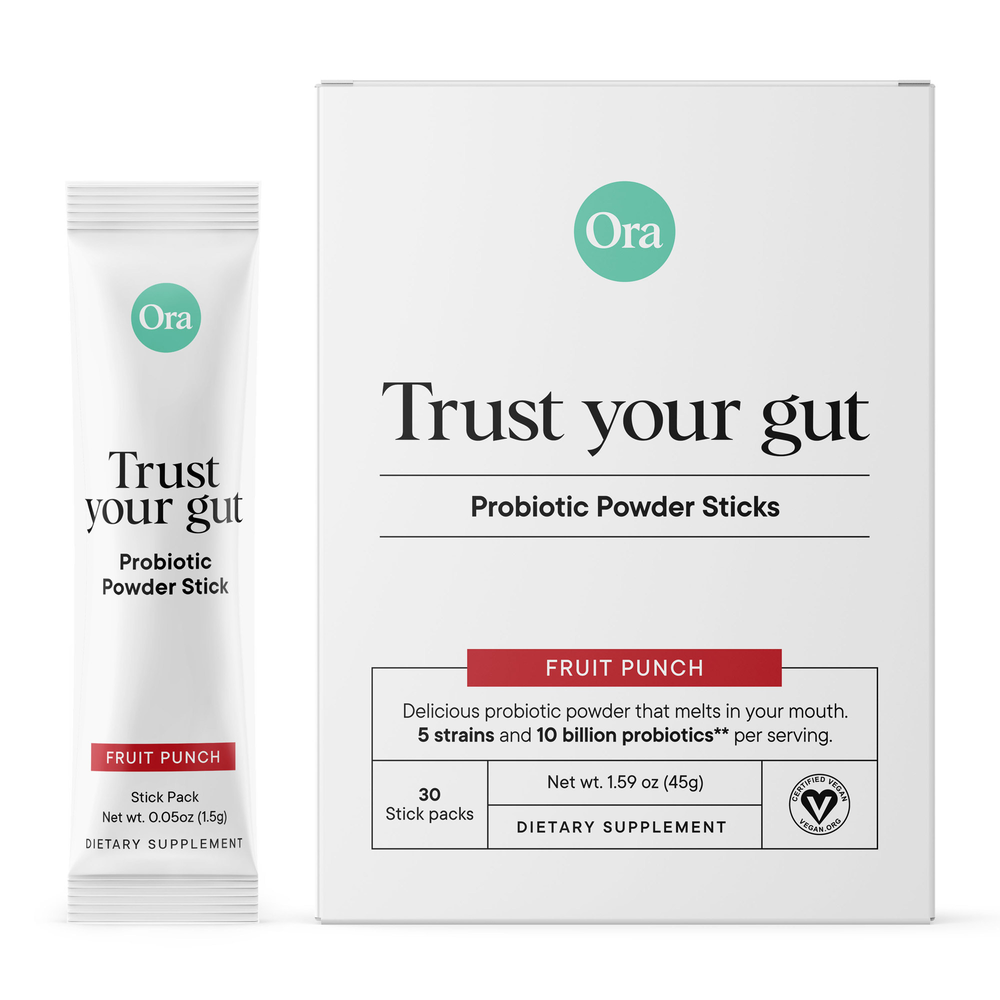 Product image for Trust Your Gut: Adult Probiotic Stick - Fruit Punch.