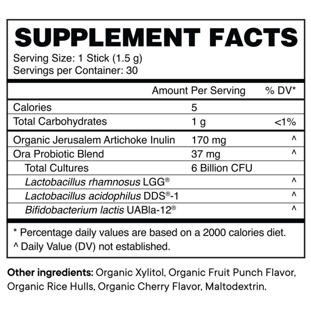 Product image for Trust Your Gut: Kids Probiotic Stick - Fruit Punch.