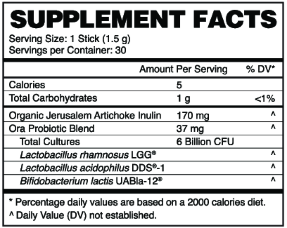 Product image for Trust Your Gut: Kids Probiotic Stick - Fruit Punch.