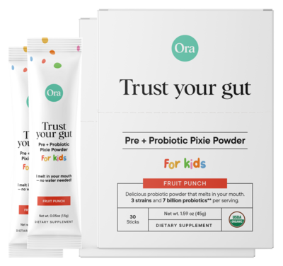 Trust Your Gut: Kids Probiotic Stick - Fruit Punch 30 packets