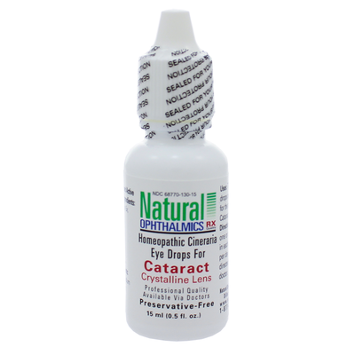 Crystalline Lens/Cineraria Eye Drops(Cataract) 15 Milliliters