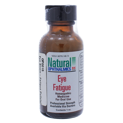 Eye Strain-Fatigue Pellets/Oral Homeopathic 1 Ounce