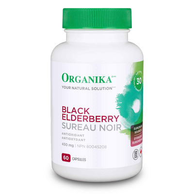Black Elderberry 450mg 60 capsules