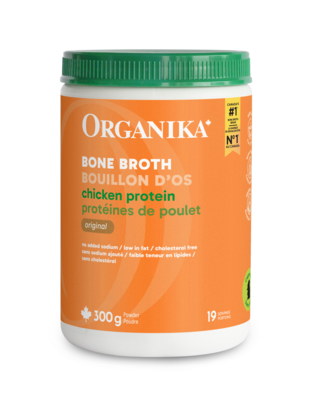 Chicken Bone Broth Protein Powder (300 Grams) Product image for Chicken Bone Broth Protein Powder (300 Grams).