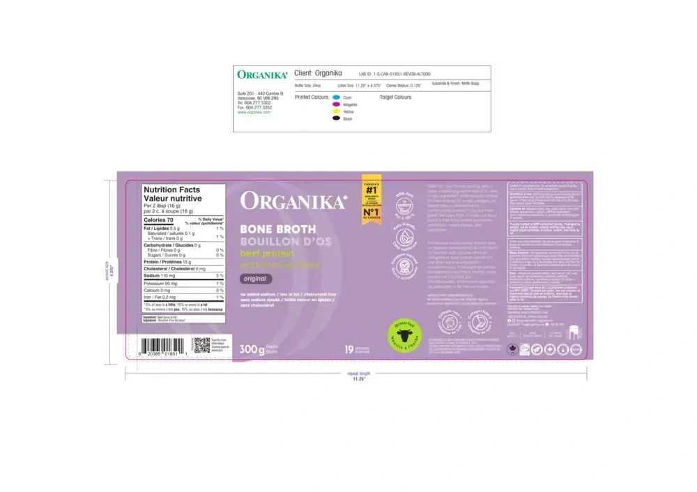 Product image for Beef Bone Broth Protein Powder, Original.