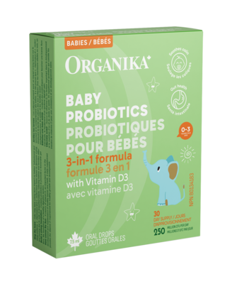 Baby Prebiotic + Probiotic Drops With Vitamin D 7.5 Milliliters