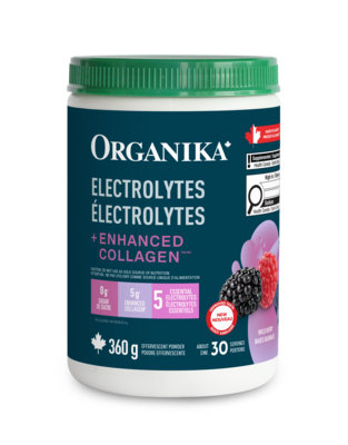 Electrolytes + Enhanced Collagen Wild Berry 360 Grams