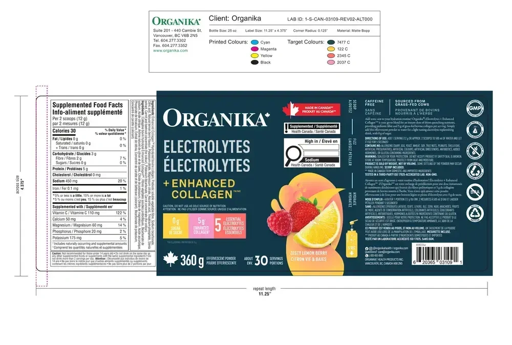 Product image for Electrolytes + Enhanced Collagen - Zesty Lemon Berry.