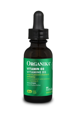 Vitamin D3 Liquid 2500 IU 30 Milliliters