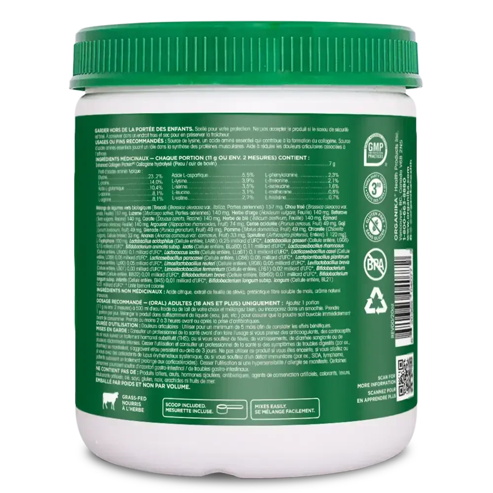 Product image for Enhanced Collagen Power Greens.