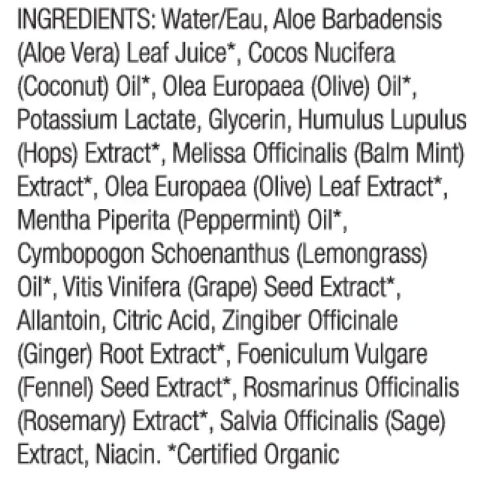 Product image for Wild Mint Shampoo.