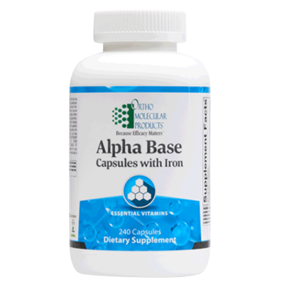 Alpha Base Capsules w/ Iron