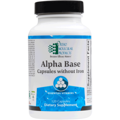 Alpha Base Capsules without Iron