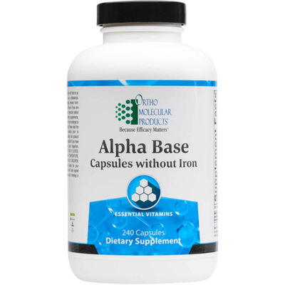 Alpha Base Capsules without Iron 240 capsules