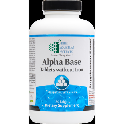 Alpha Base Tablets w/o Iron 180 tablets