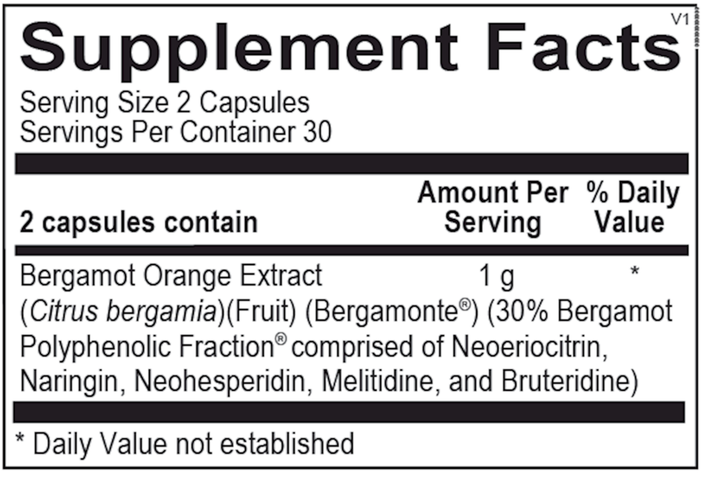 Product image for Bergamot BPF.