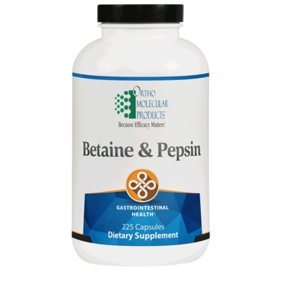 Betaine & Pepsin 225 capsules Betaine & Pepsin 225 capsules