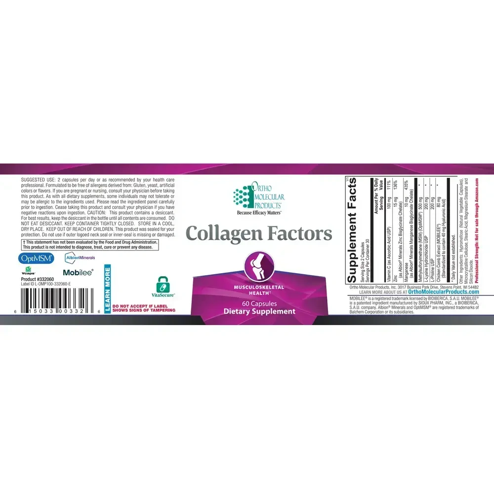 Product image for Collagen Factors.
