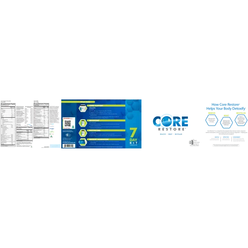 Product image for Core Restore - Chocolate 7 Day.
