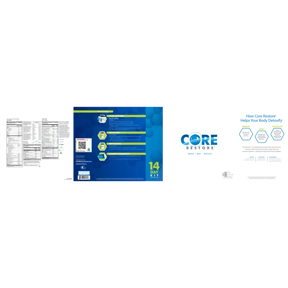 Product image for Core Restore - Vanilla 14 Day.