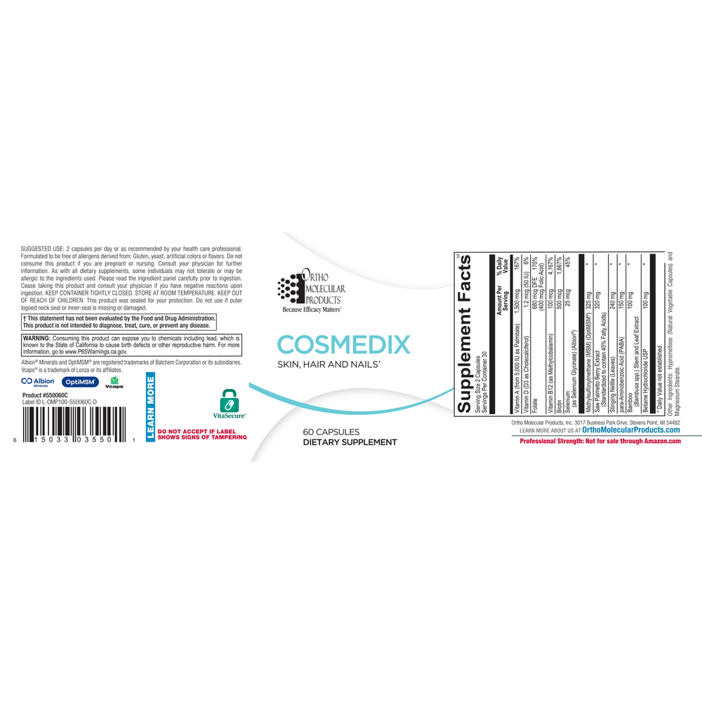 Product image for Cosmedix.