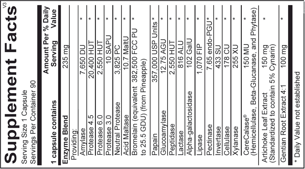 Product image for Digestzyme V.
